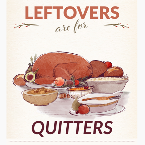 Thanksgiving Leftovers eCard